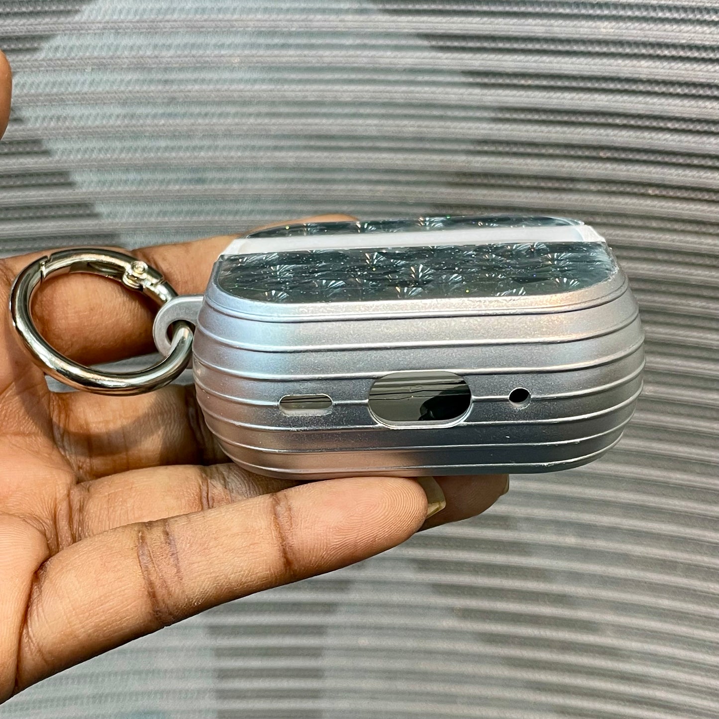 LuxeBubble Glossy 3D AirPods Case