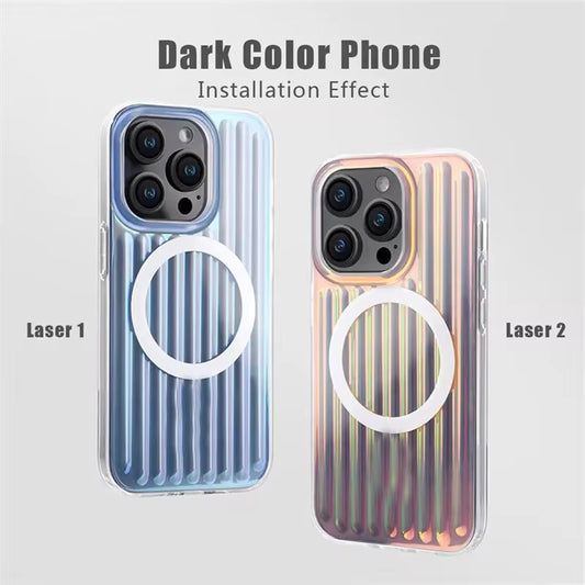 Chromatic Stripes Hard Case for iPhone