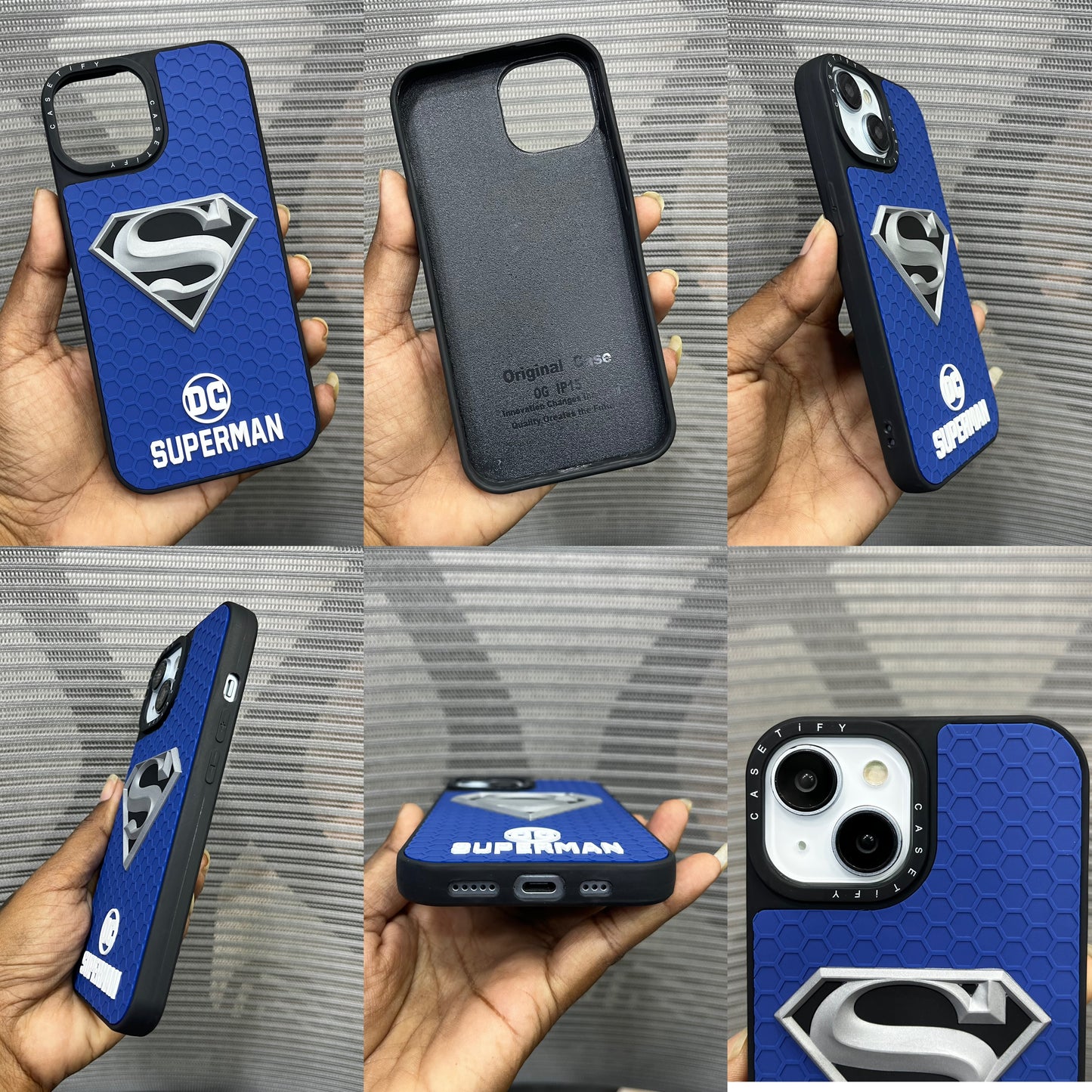 Premium 3D Embossed Printed iPhone 15 Plus Case