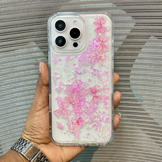 LiquidBow Glitter iPhone Case
