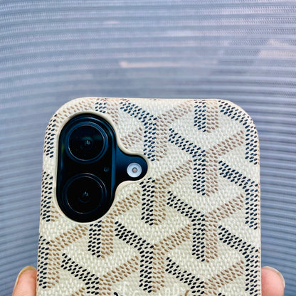 Luxe Printed Inner Fur iPhone 17 Case