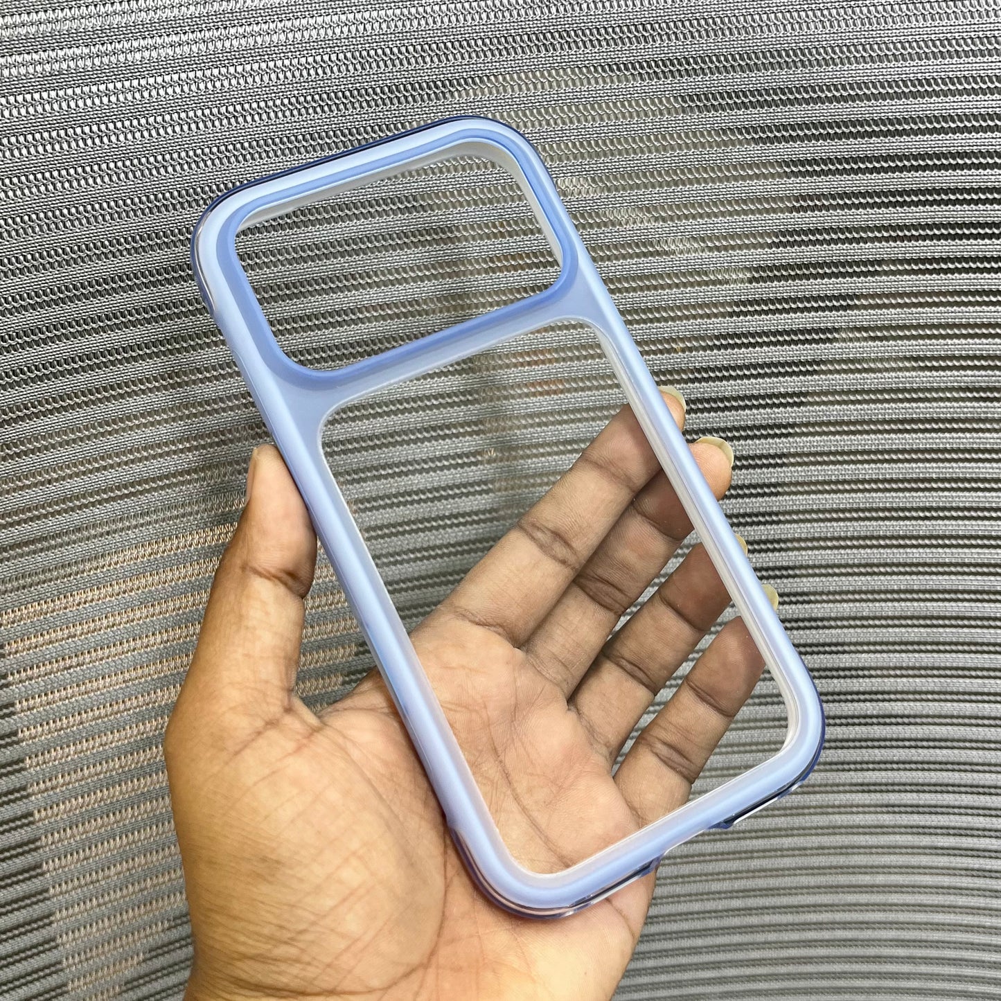 Transparent Silicone Side Border iPhone 17 Pro /18 Pro Case