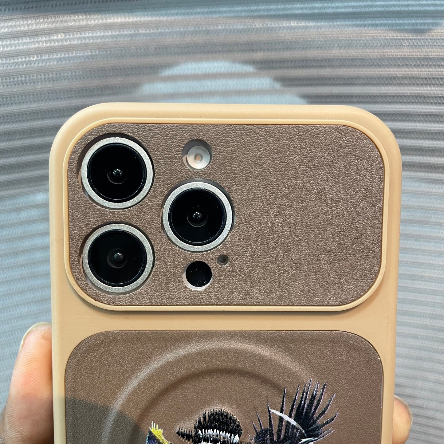 EmbroVault Luxe iPhone Case