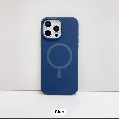 Silicone MagSafe Hard Case for iPhone
