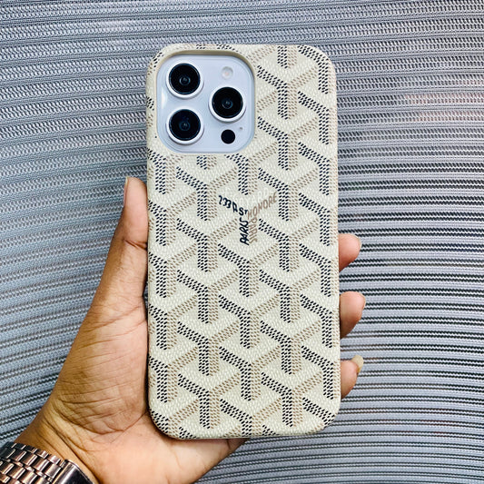 Luxe Printed Inner Fur iPhone 16 Pro Max Case