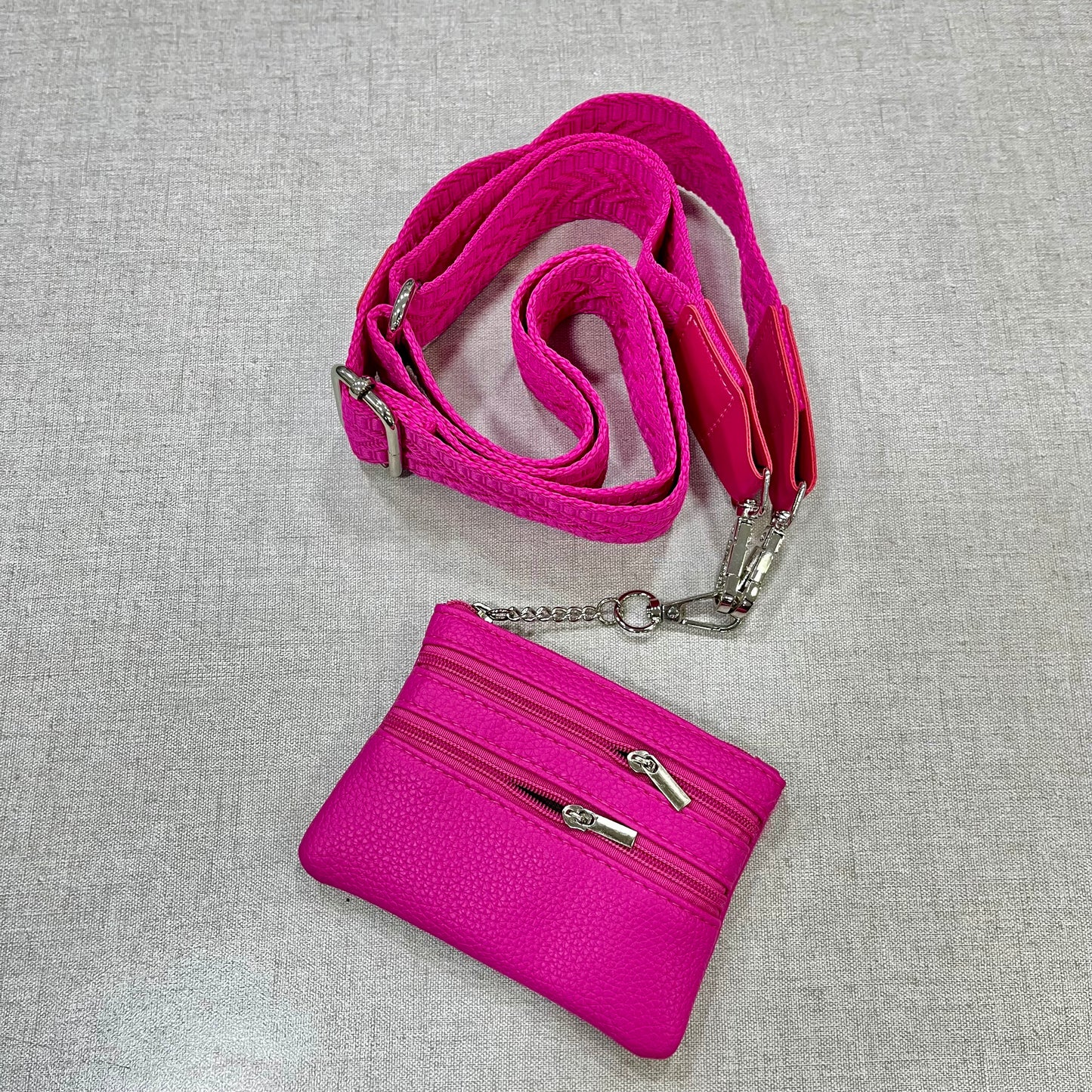Premium Crossbody Leather Wallet