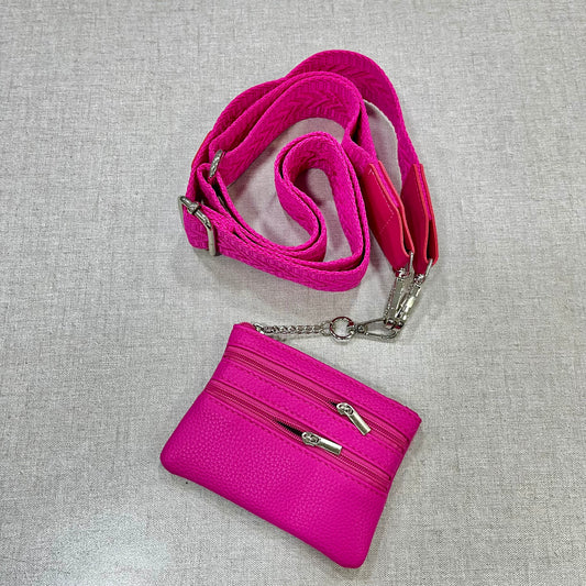 Premium Crossbody Leather Wallet