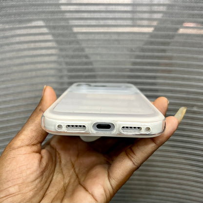 Transparent Air Pro Silicone Side Border iPhone Case