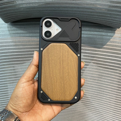 WoodFrame Slim iPhone 17 Case