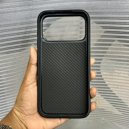 Premium Stripe Leather Logo iPhone 17 Series Case