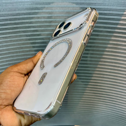 Sparkle Metal Camera iPhone 17 Pro Max Case