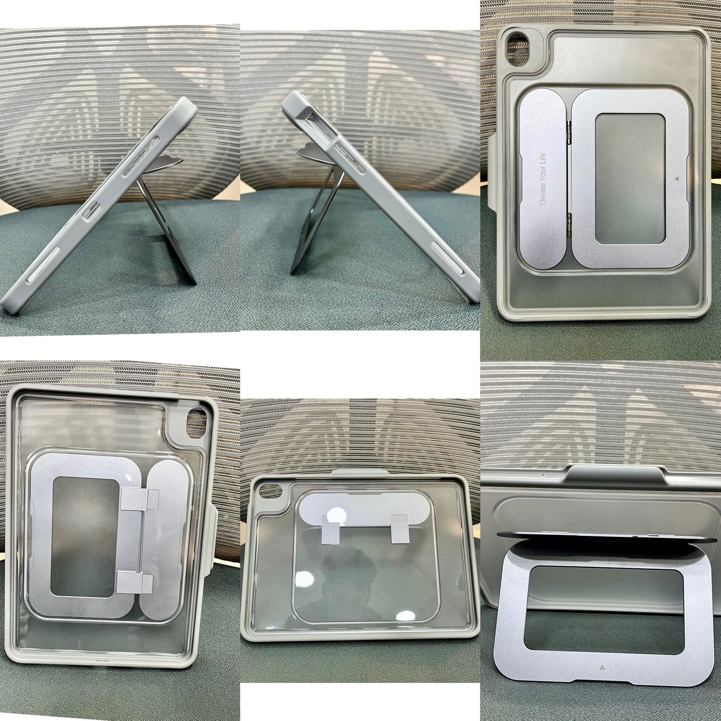 Alloy Kickstand Protective iPad Case