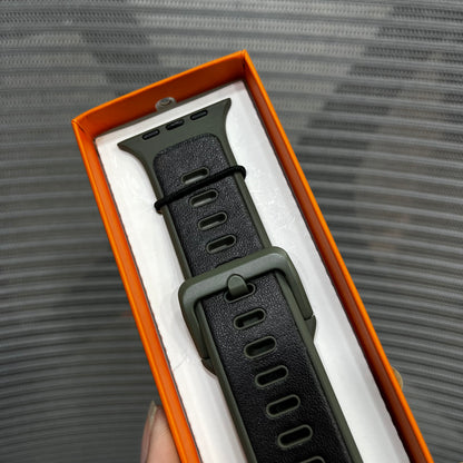 LeatherTouch Silicone iWatch Strap