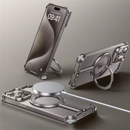 Magsafe Bumper Case with Stand for iPhone 15 Series