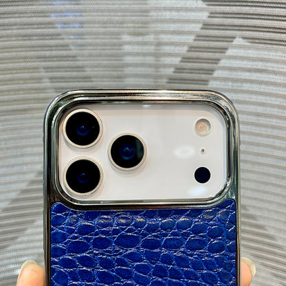 Leather Logo iPhone 17 Pro Max Case