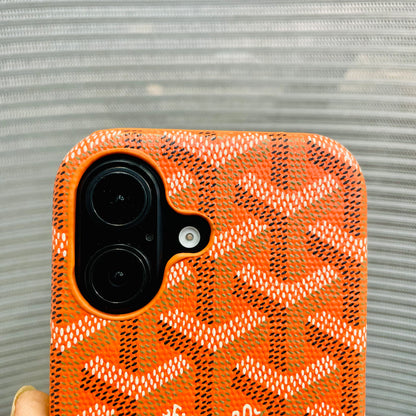 Luxe Printed Inner Fur iPhone 17 Case