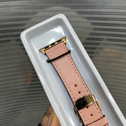 StitchLuxe Leather iWatch Strap