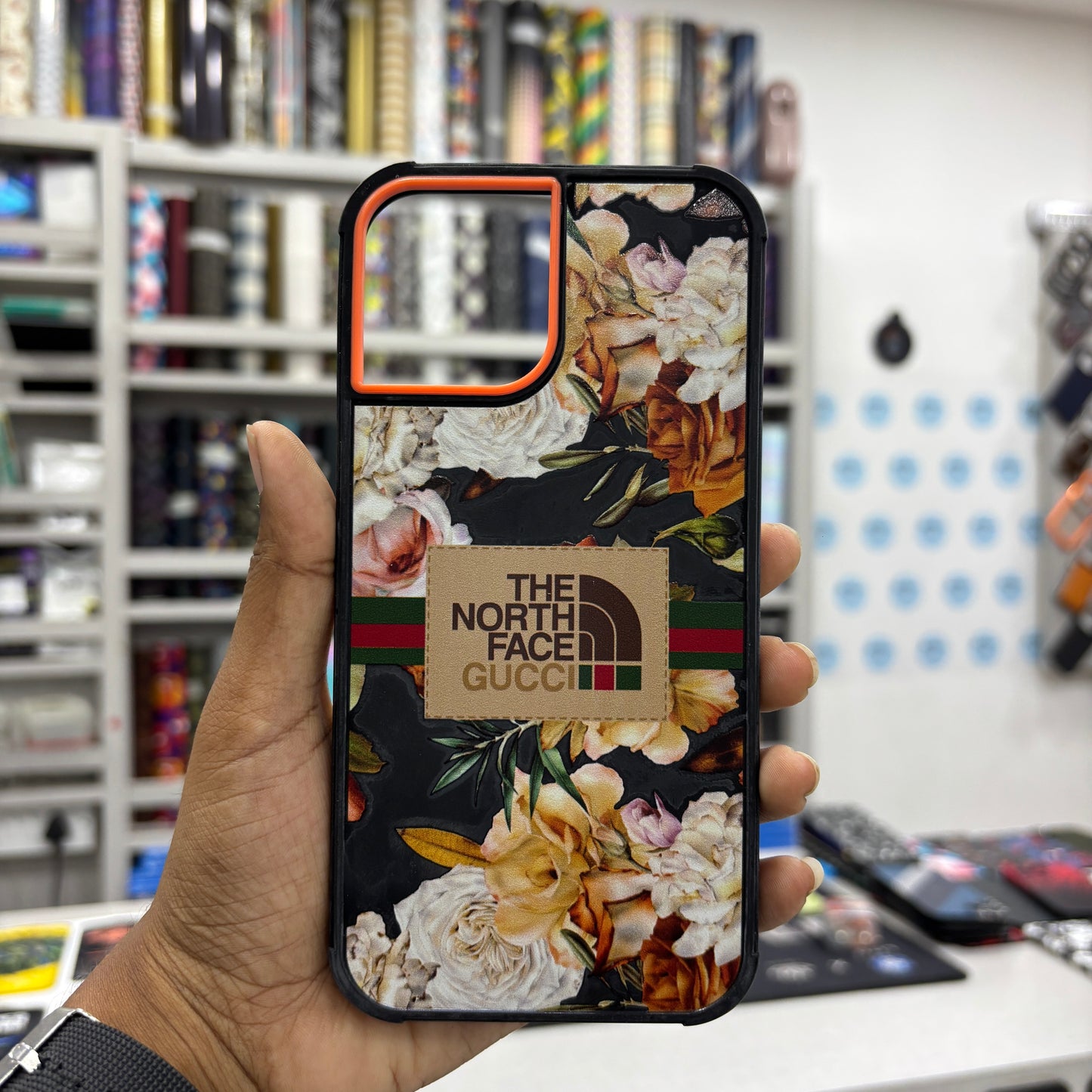 Printed Silicone iPhone Case