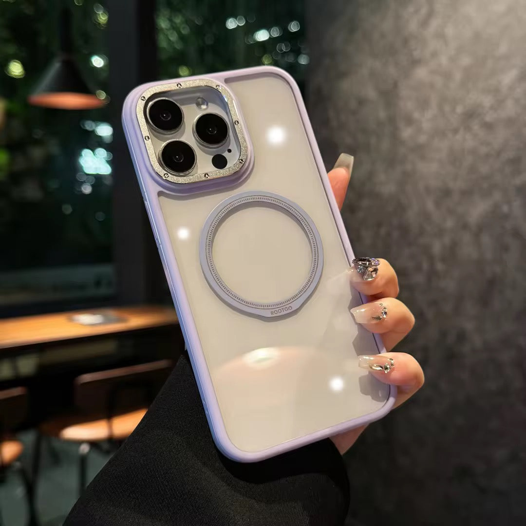 Transparent MagSafe Hard iPhone Case for 16 Series