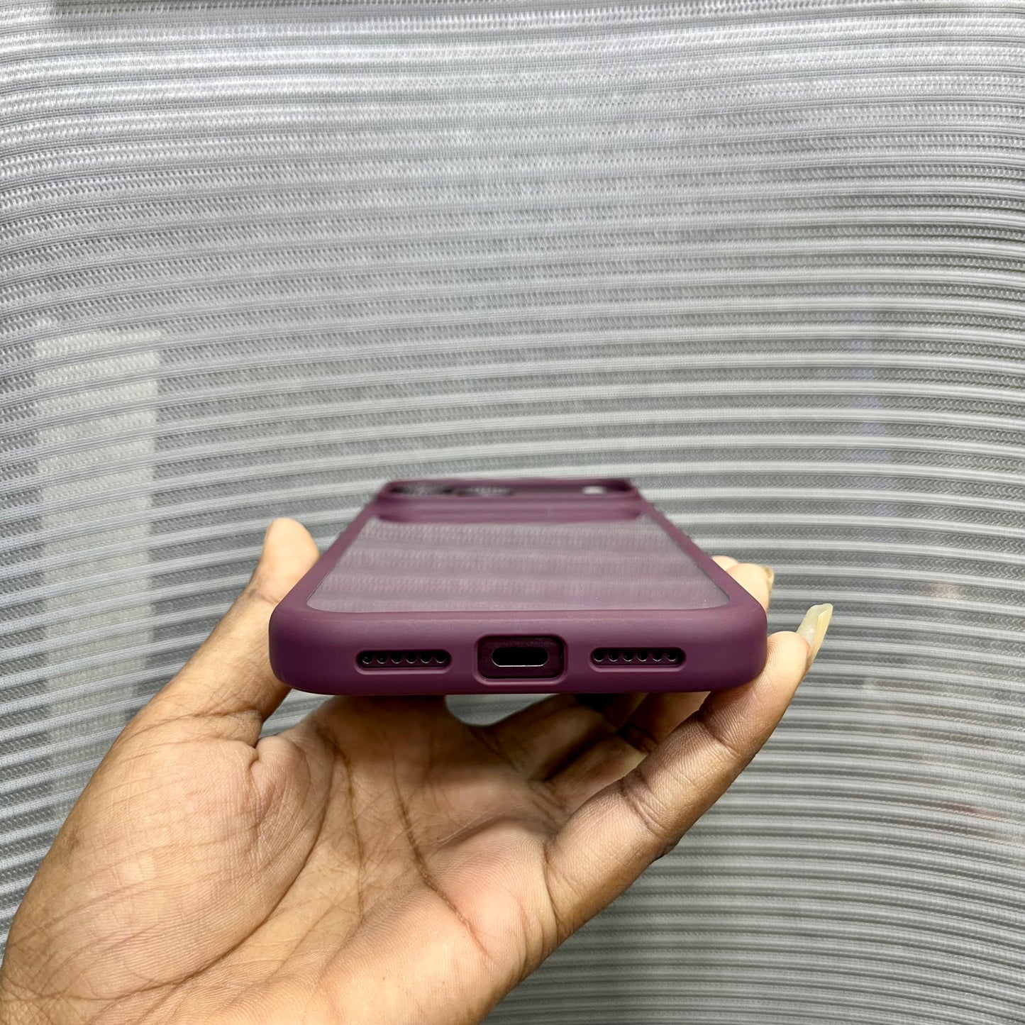 Side Border Crystal Shield iPhone 17 Pro Max Case