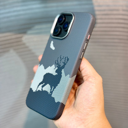 DeerBlack Carbon Fiber MagSafe iPhone 17 Case