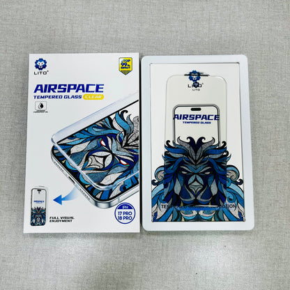 LITO Airspace Clear Borderless Tempered Glass for iPhone 18 Series