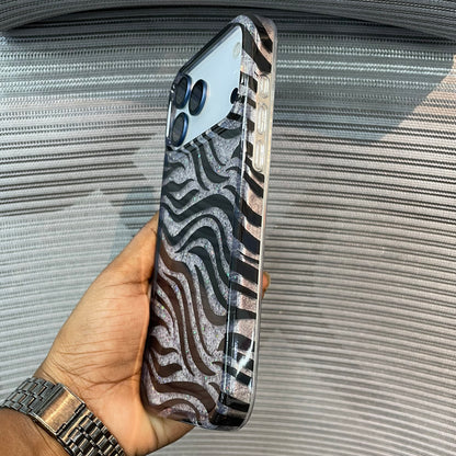 ZebraLuxe Glitter iPhone 17 Pro Case