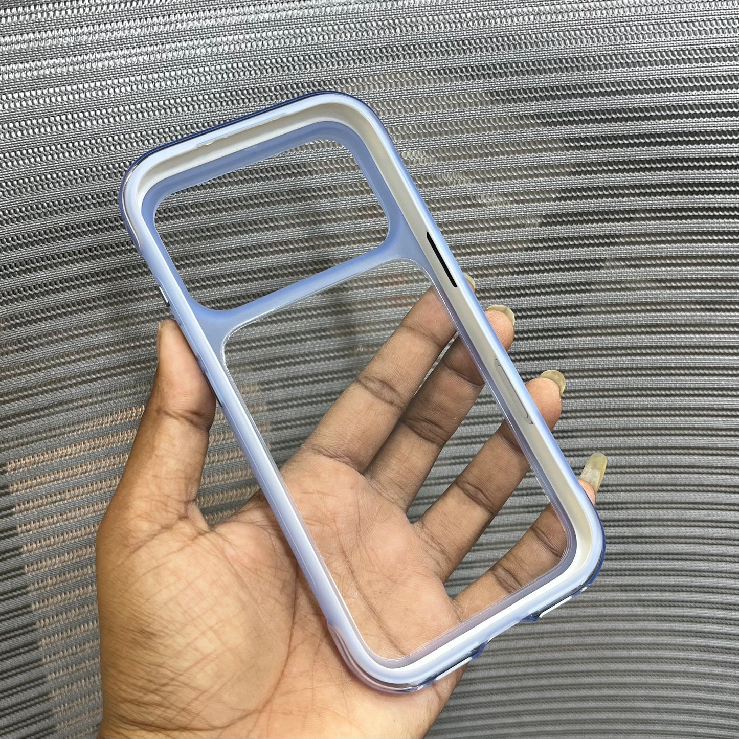 Transparent Silicone Side Border iPhone 17 Pro /18 Pro Case