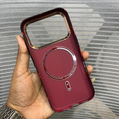 Premium Wildlife Carbon Fiber MagSafe iPhone Case