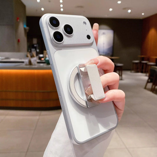 Premium Leather MagSafe Ring Stand