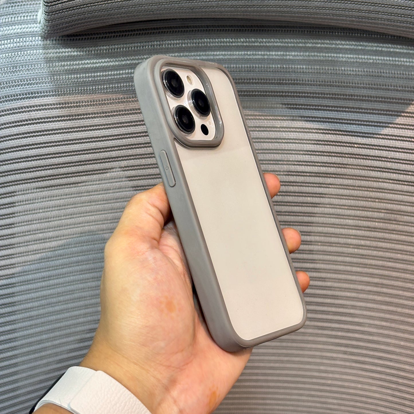 ClearEdge Color Border iPhone Case