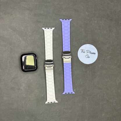 Diamond Cut Silicone Apple Watch for 38 / 40 / 41 mm
