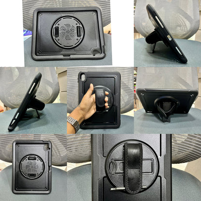 Rugged Dual Layer iPad Back Case with Kickstand