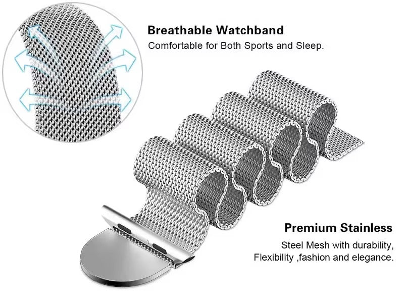 Magnetic Milanese Apple Watch Strap