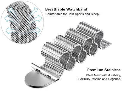 Magnetic Milanese Apple Watch Strap