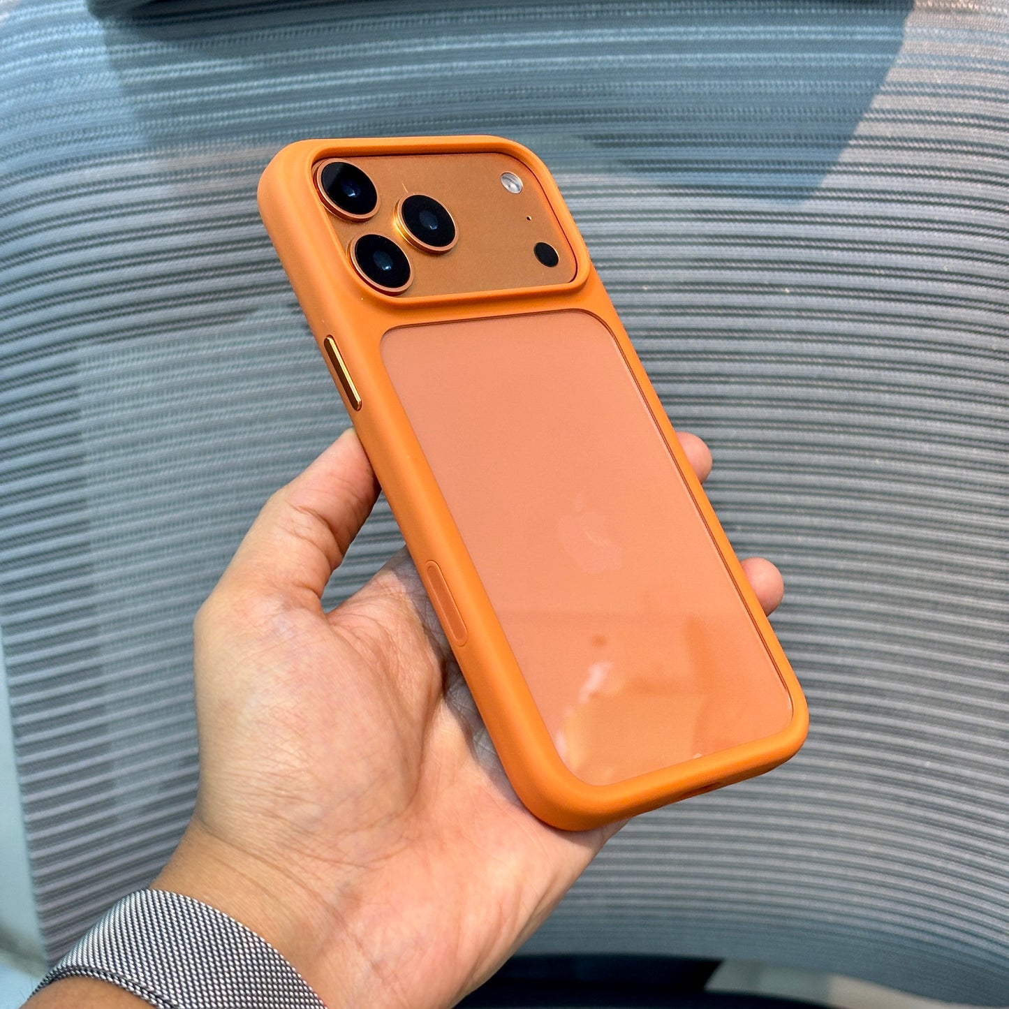 ClearEdge Color-Border iPhone 17 Pro Max Case