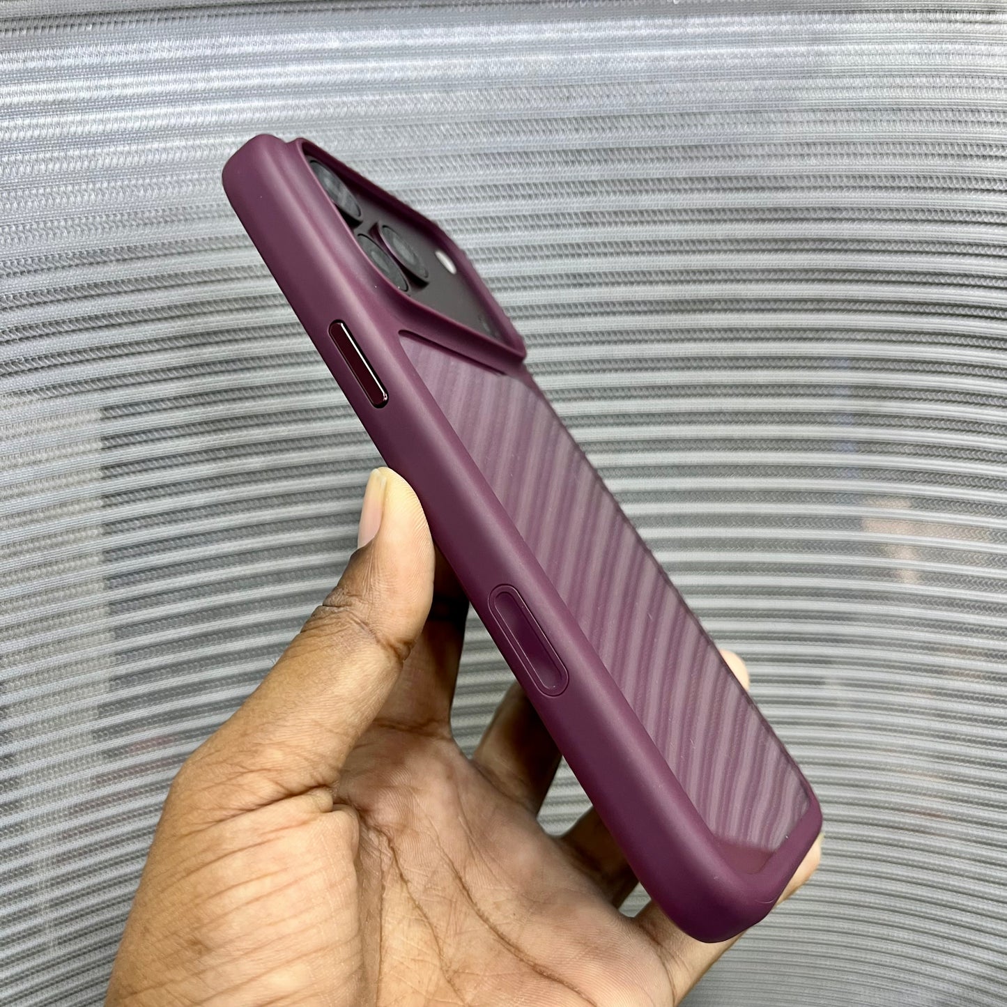 Side Border Crystal Shield iPhone 17 Pro Max Case