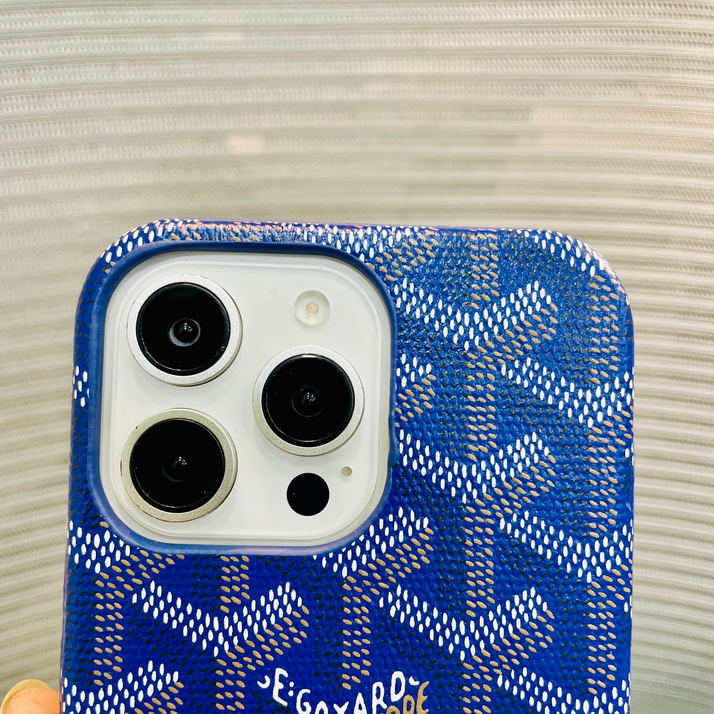 Luxe Printed Inner Fur iPhone 16 Pro Case