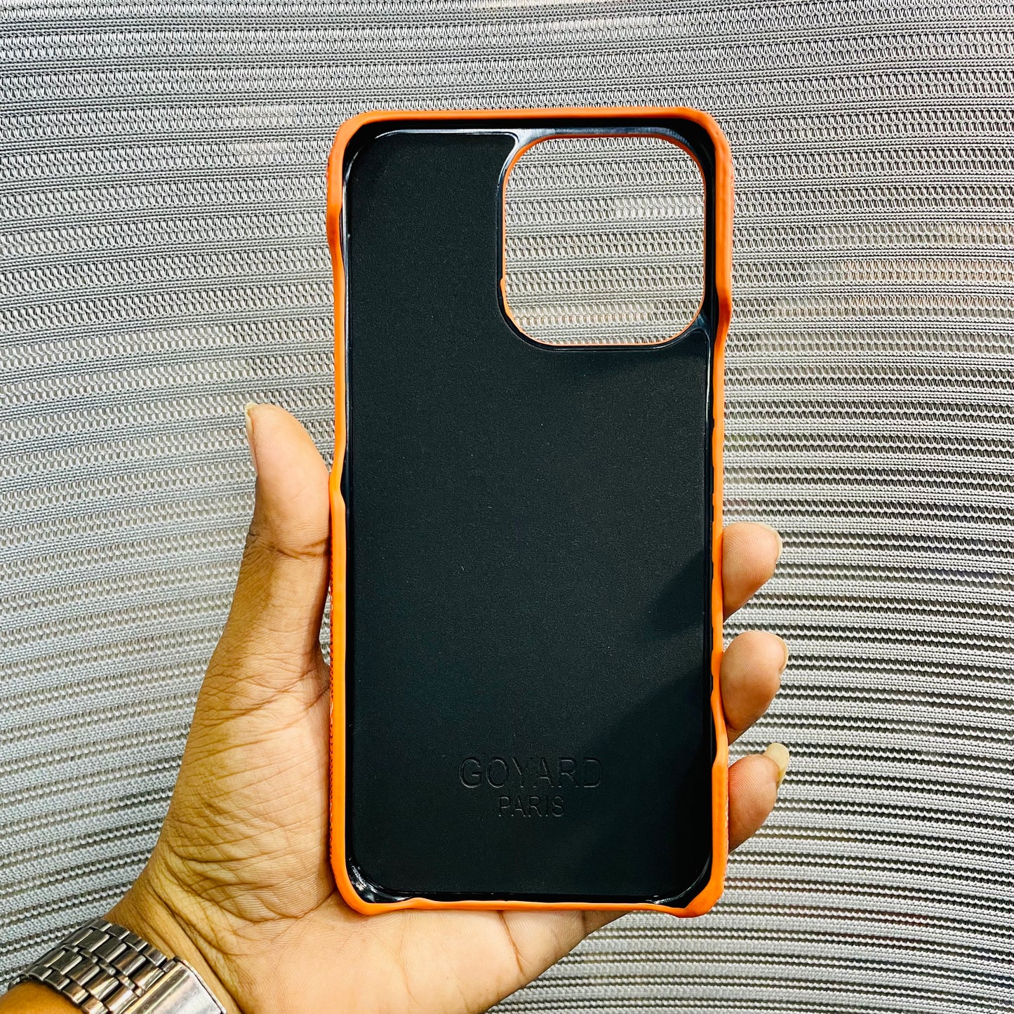 Luxe Printed Inner Fur iPhone 16 Pro Case