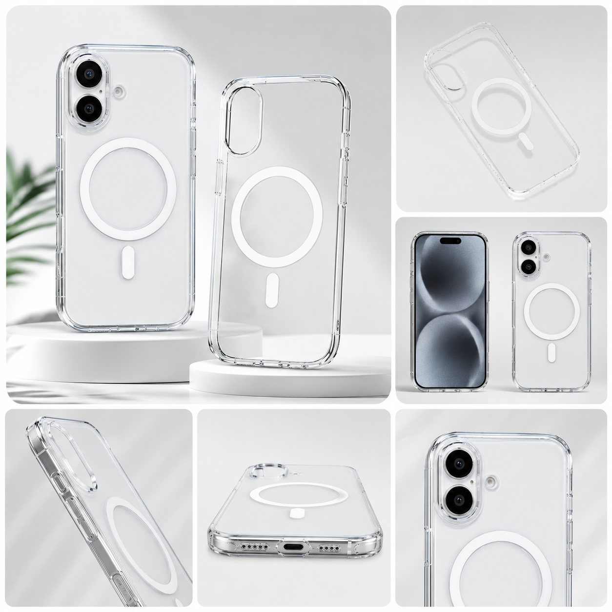 ClearGuard Metal MagSafe iPhone 16 Series Case