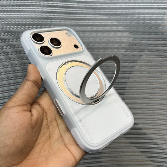 Premium AirBag Anti-Collision Metal Stand iPhone Case