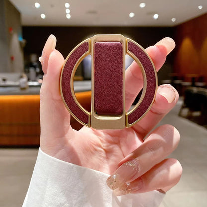Premium Leather MagSafe Ring Stand