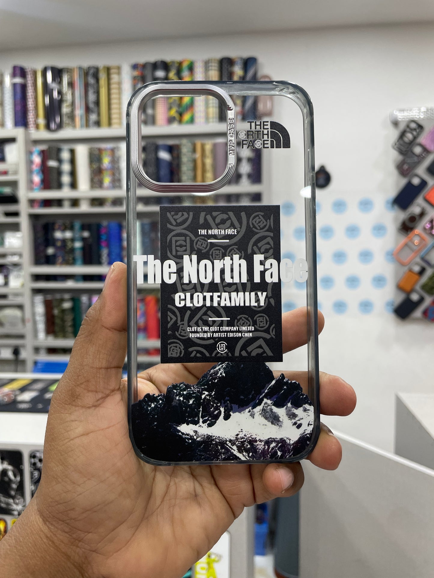 Transparent Printed Hard iPhone Case