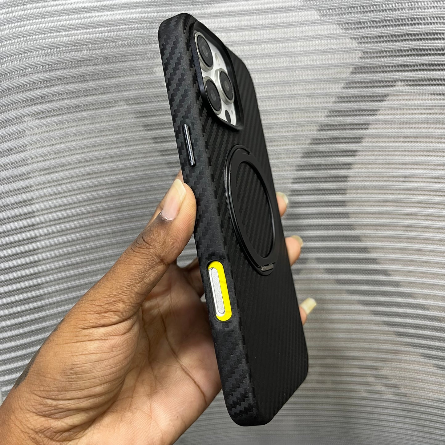 Carbon FlexMag Stand iPhone 16 Pro Max Case
