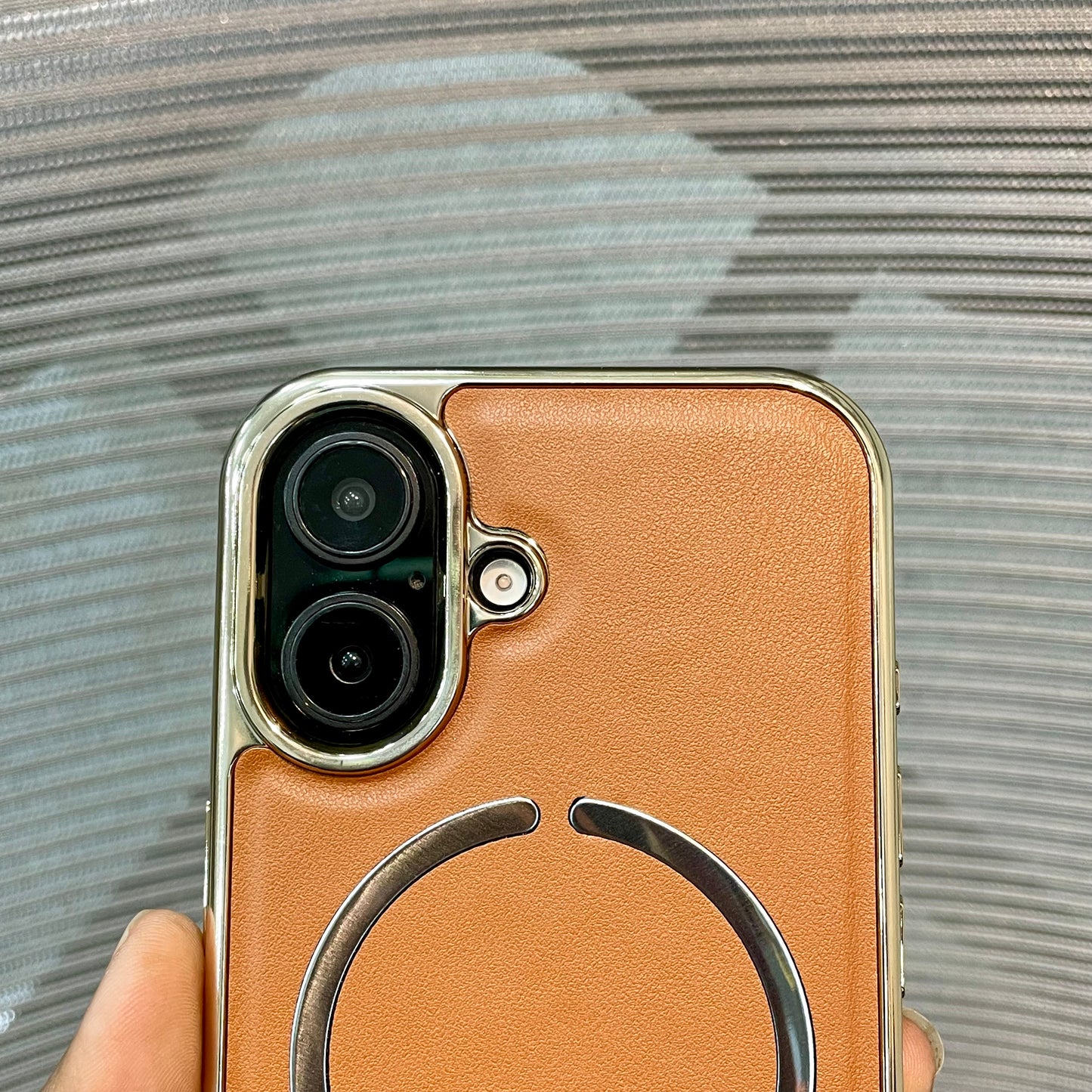 LeatherAura MagSafe Protective iPhone 17  Case