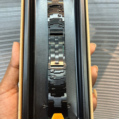 Premium Stainless Steel Press-Lock iWatch Strap