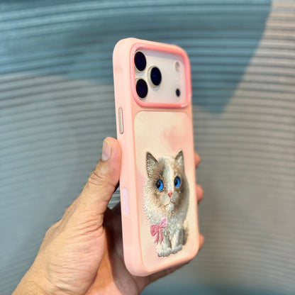 StitchPals Embroidered iPhone 17 Pro Max Case