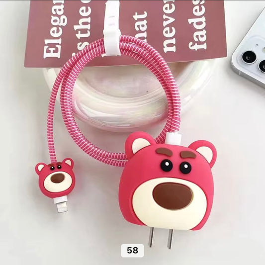 Charger Protective Case - For Adapter & Cable