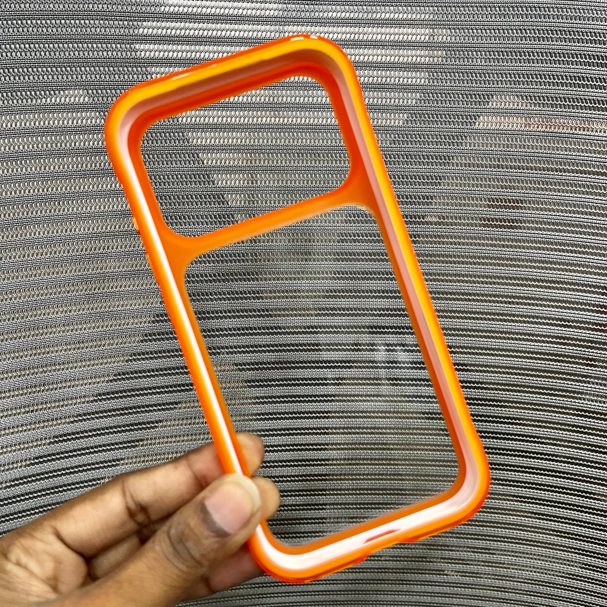 Transparent Air Pro Silicone Side Border iPhone Case