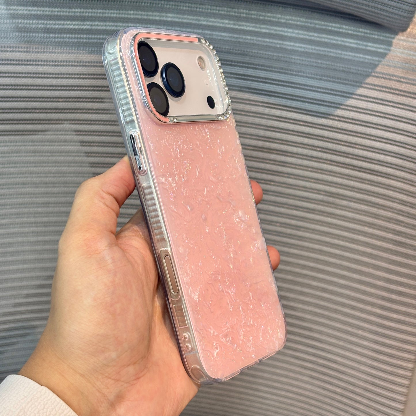 MarbleMuse Glitter iPhone 15 Series Case